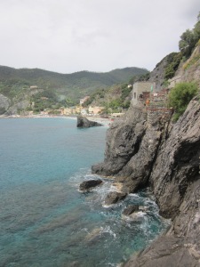 The view from Monterosso, at the beginning of our hike.